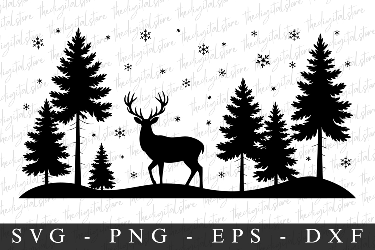 Merry Christmas Tree Svg Image 7