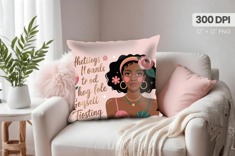 Black Girl Afro Png Image 10