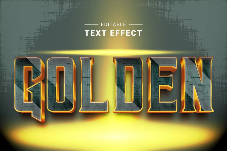 Editable Text Effect for Illustrator. Vector Graphic styles