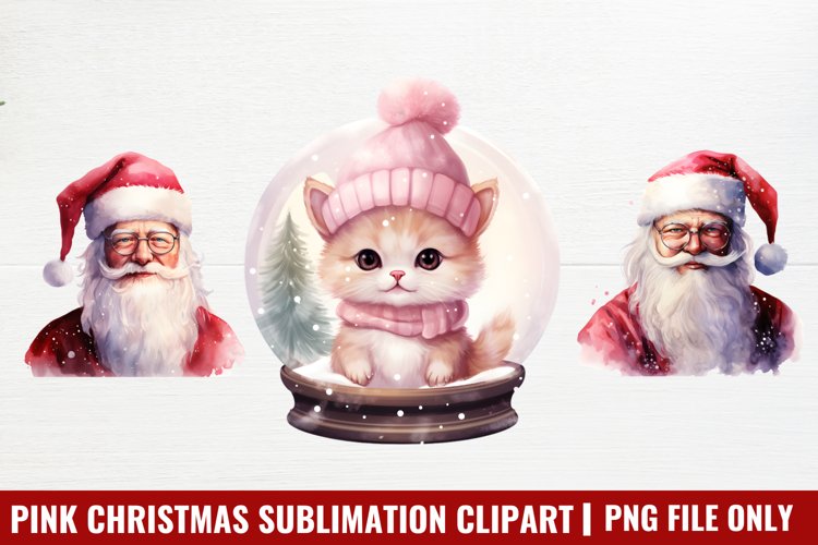 Christmas Watercolor Clipart Image 5