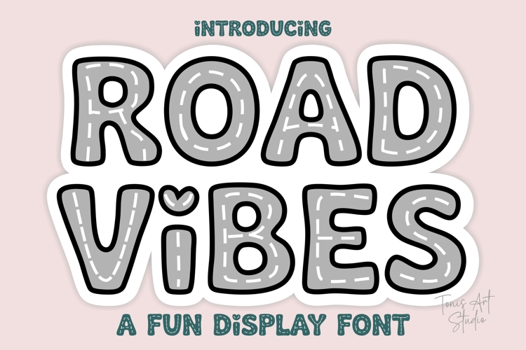 Road Fonts Image 16