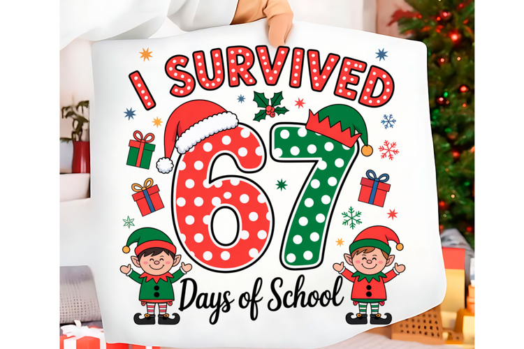 I Survived 67 Days of School Christmas