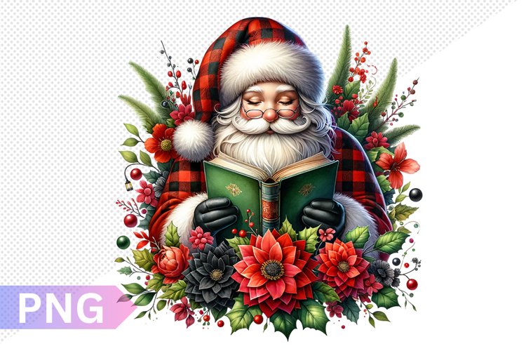 Santa Christmas Clipart Image 24