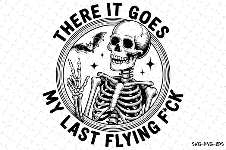 There it goes my last flying Svg | Halloween Svg example image 1