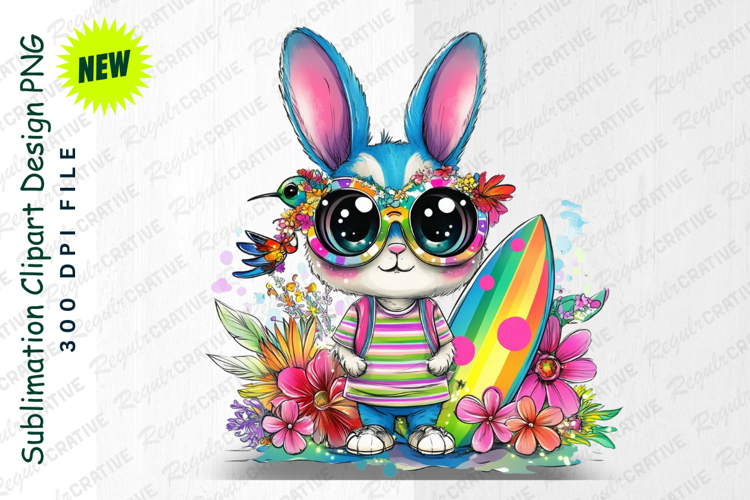 Surfboard Clipart Image 7