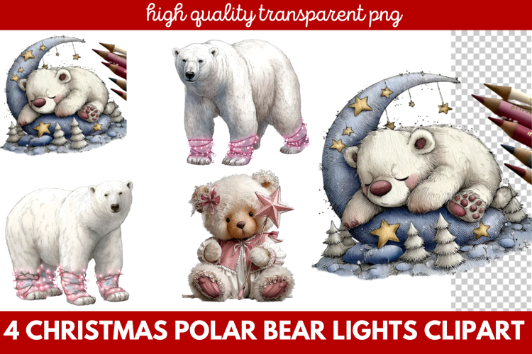 Polar Bear Cartoon Image 12