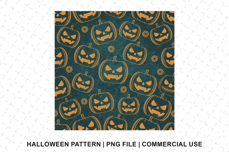 Halloween Seamless Pattern Image 22