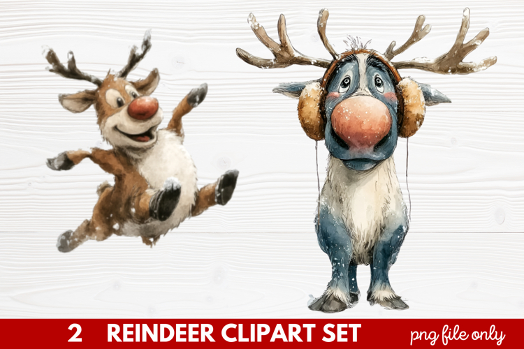 Whimsical Christmas Clipart | Cute Festive Holiday PNG Illus