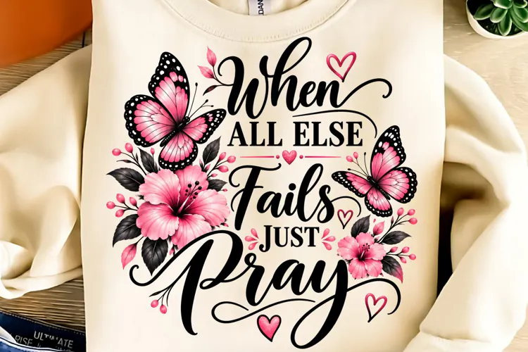 Inspirational Sublimation, Motivational PNG, Flower PNG