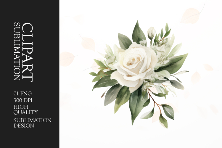 Watercolor Flowers Image 17