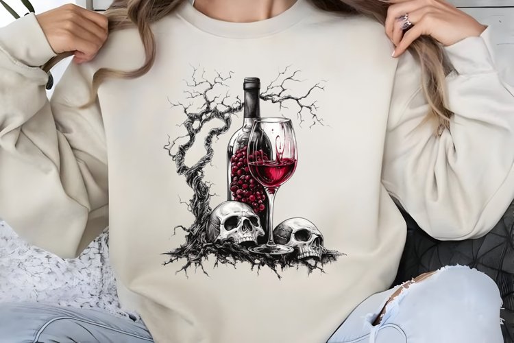 Gothic Valentines Day Clipart PNG