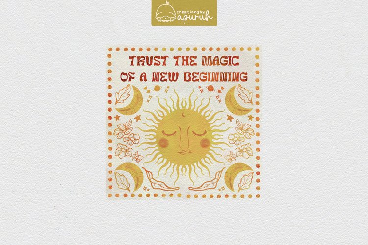 Boho Mystical Quotes Tee 10 example image 1