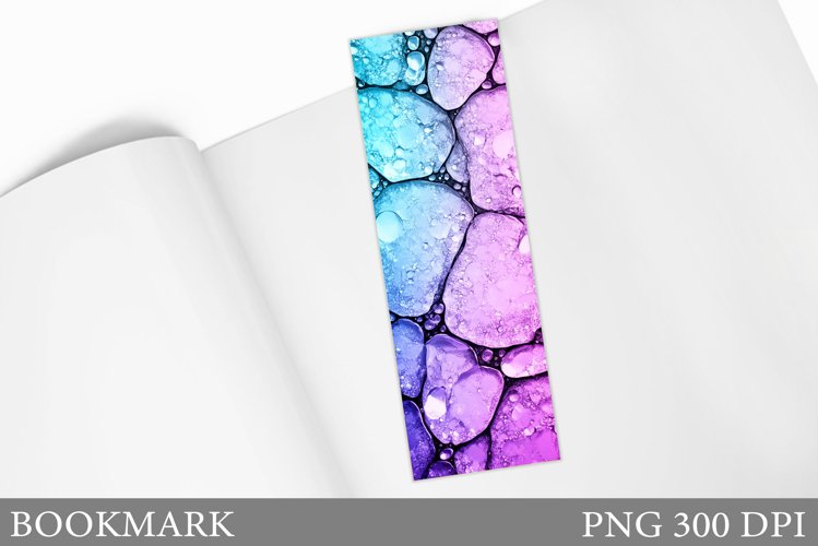 Abstract Bookmark Sublimation. Abstraction Bookmark Design example image 1