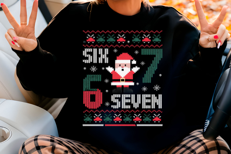 Ugly Christmas 67 Sweater Png Santa Png