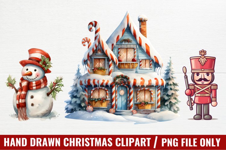 Christmas Watercolor Clipart Image 20
