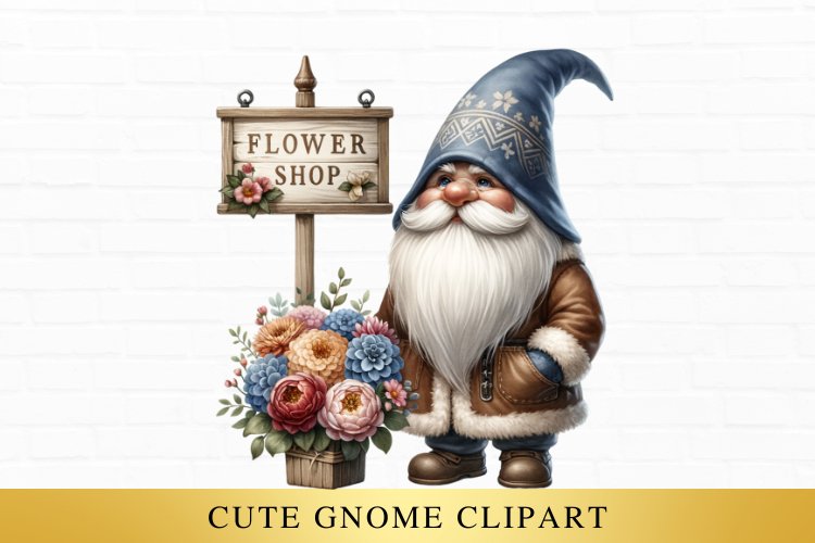 Gnome Clipart Image 3