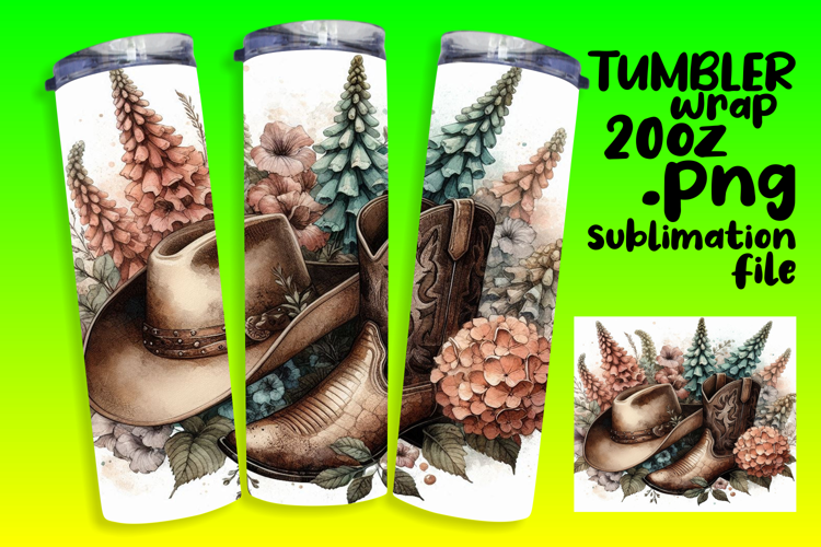 Exceptional 20oz Tumbler Design , Western
