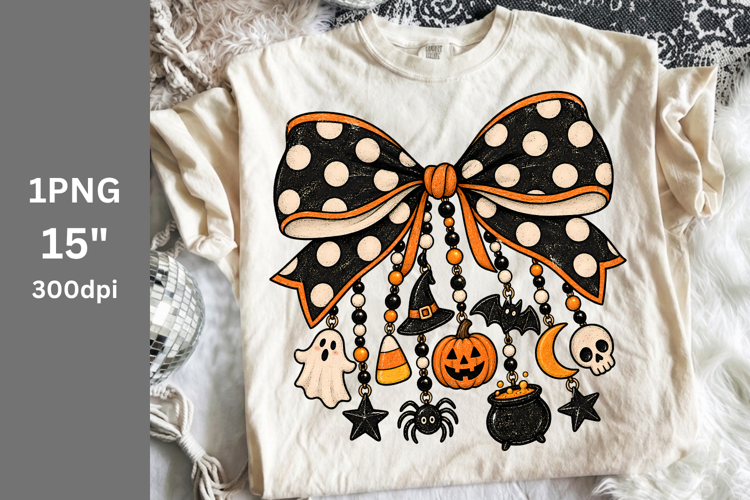 Halloween PNG, Bow PNG, Fall PNG