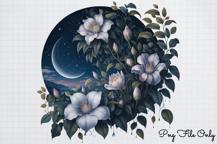 Mooflowers Clipart PNG