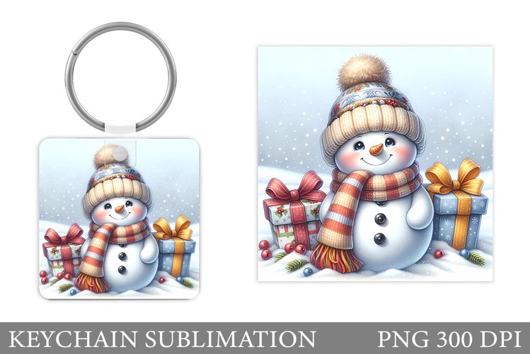 Cute Snowman Clipart Image 11