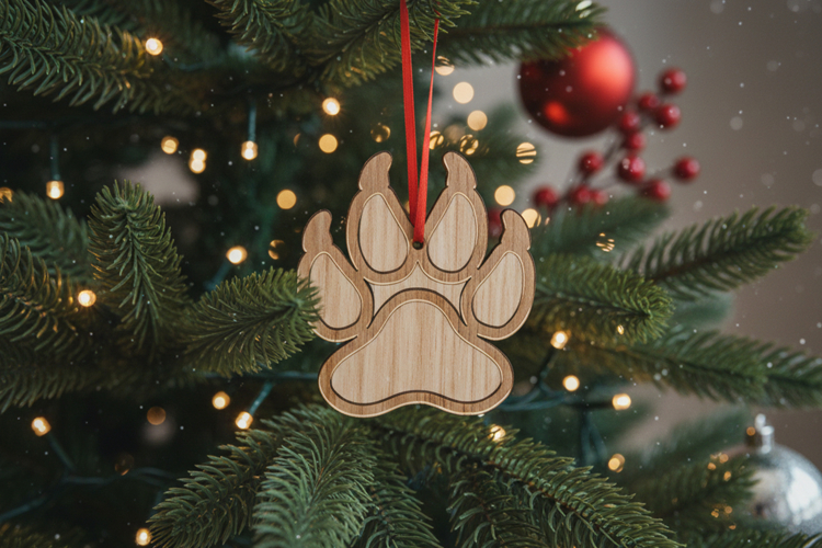 Paw Print Dxf Image 9