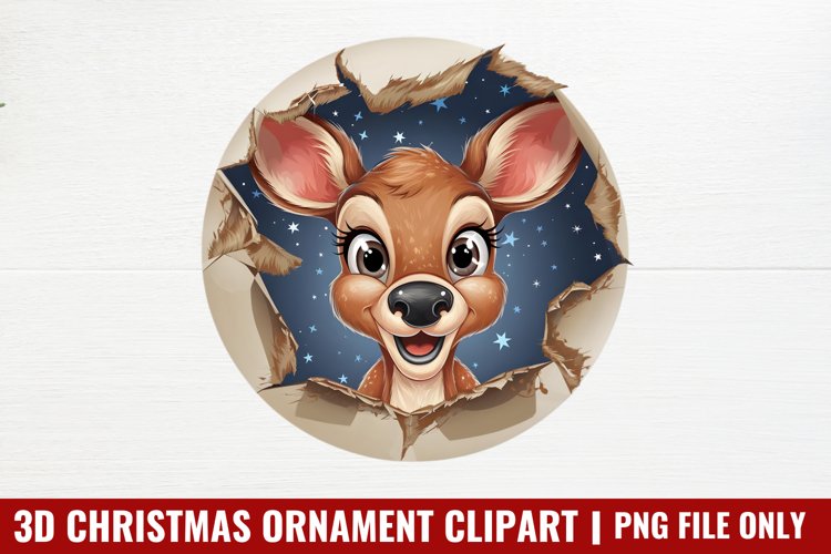 Christmas Ornament Sublimation Designs Image 9