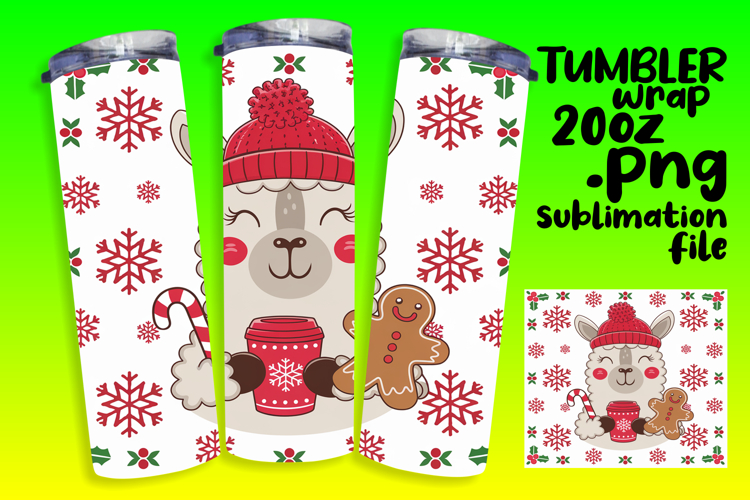 20oz Tumbler Wrap for Unique Style , Christmas