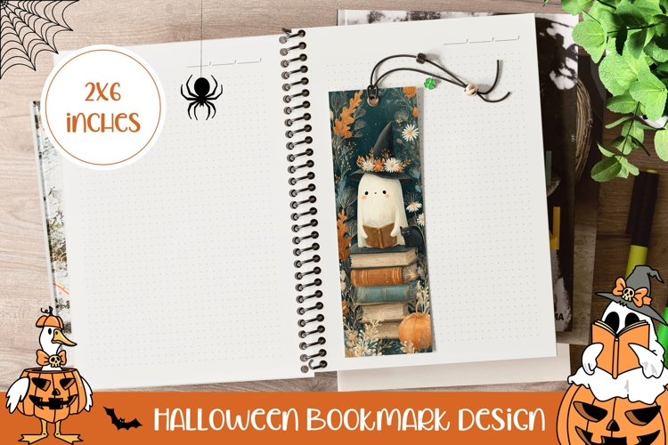 Printable Halloween Bookmark Image 14