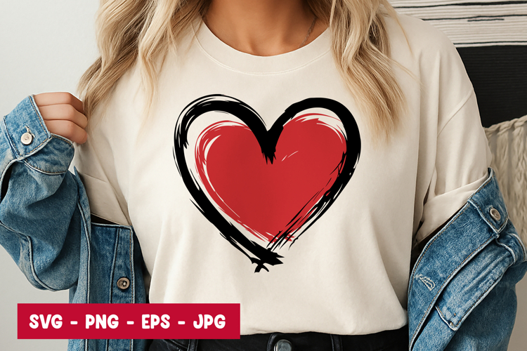 Sketch Heart Svg Image 24