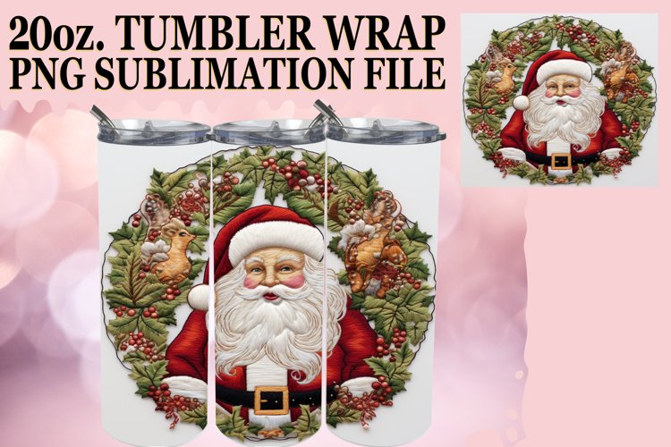 Christmas Tumbler Wrap Image 7