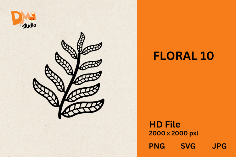 Floral Vector Image 15
