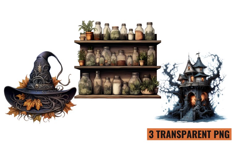 Halloween Witch Clipart Image 19