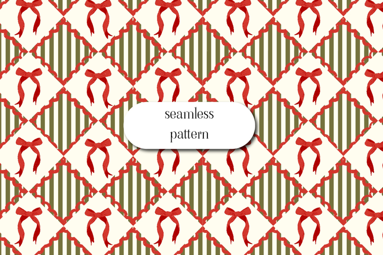 Christmas Seamless Pattern Image 2