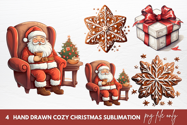 Christmas Watercolor Clipart Image 2