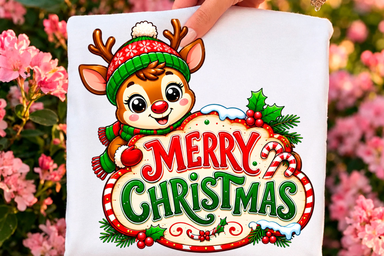 Cute Reindeer Clipart