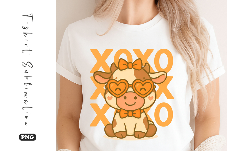 Cute Cartoon Cow Image 5