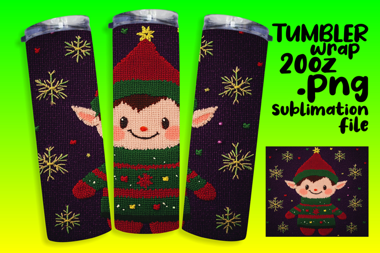 Christmas Tumbler Wrap Image 21