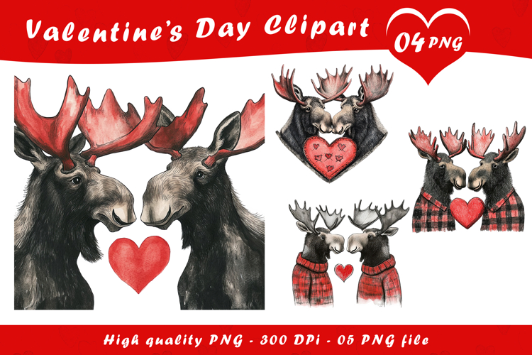 Moose Clipart Image 16