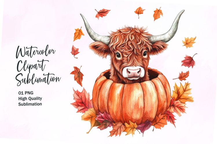Highland Cow Clipart Image 11