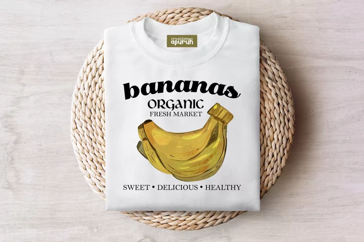 Farm Fresh Market's Vintage Fruit Tee Sublimation Design 10