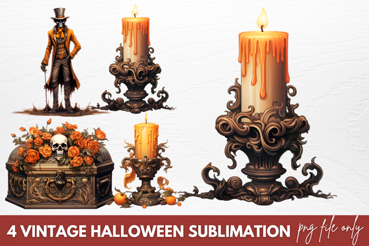 Vintage Halloween Clipart Image 18