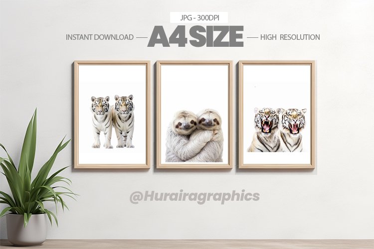 Animal Wall Art - 03 Variations example image 1