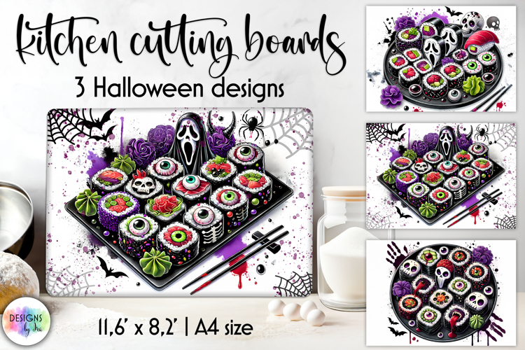 Halloween Cutting Boards Designs, Kitchen Conversion Charts