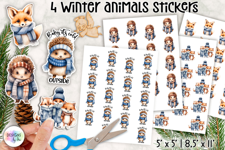  Woodland Animals Clipart Image 2