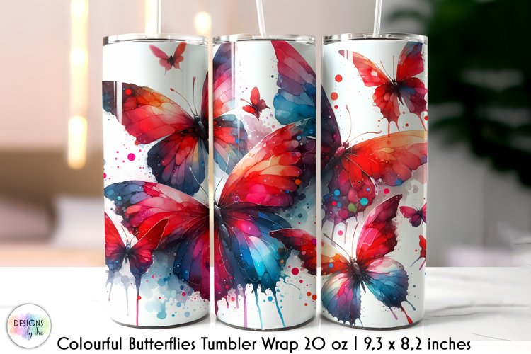 20 Oz Sublimation Tumbler Wrap Image 11