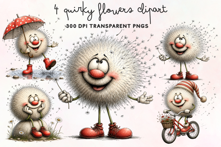 Cute Flowers Clipart Image 9