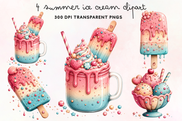 Cute Ice Clipart Image 8
