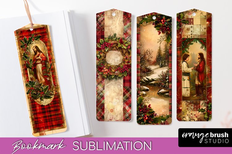 Printable Christmas Bookmark Image 12