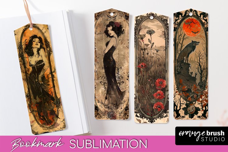 Printable Halloween Bookmark Image 24