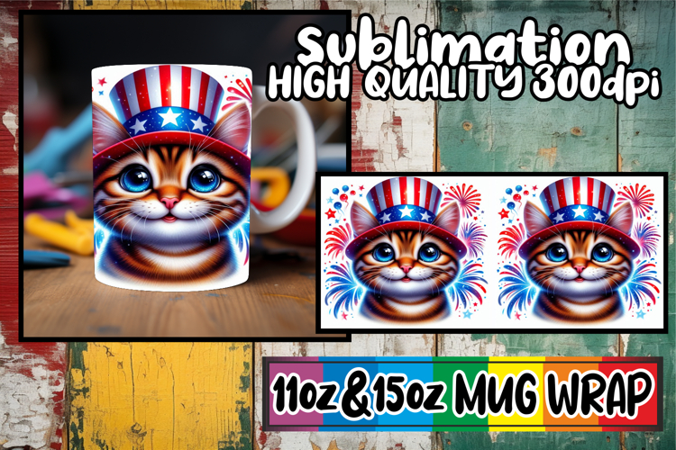 American Flag Clipart Image 7